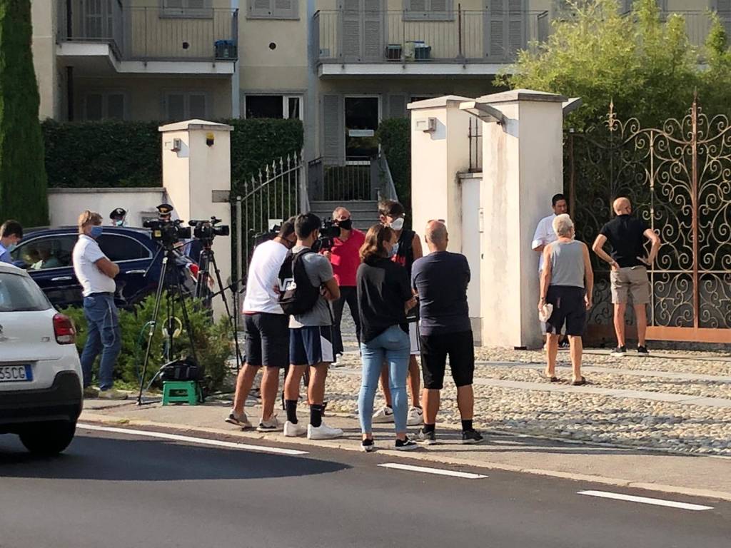 A Somma Lombardo l'incontro tra Antonio Conte e l'Inter