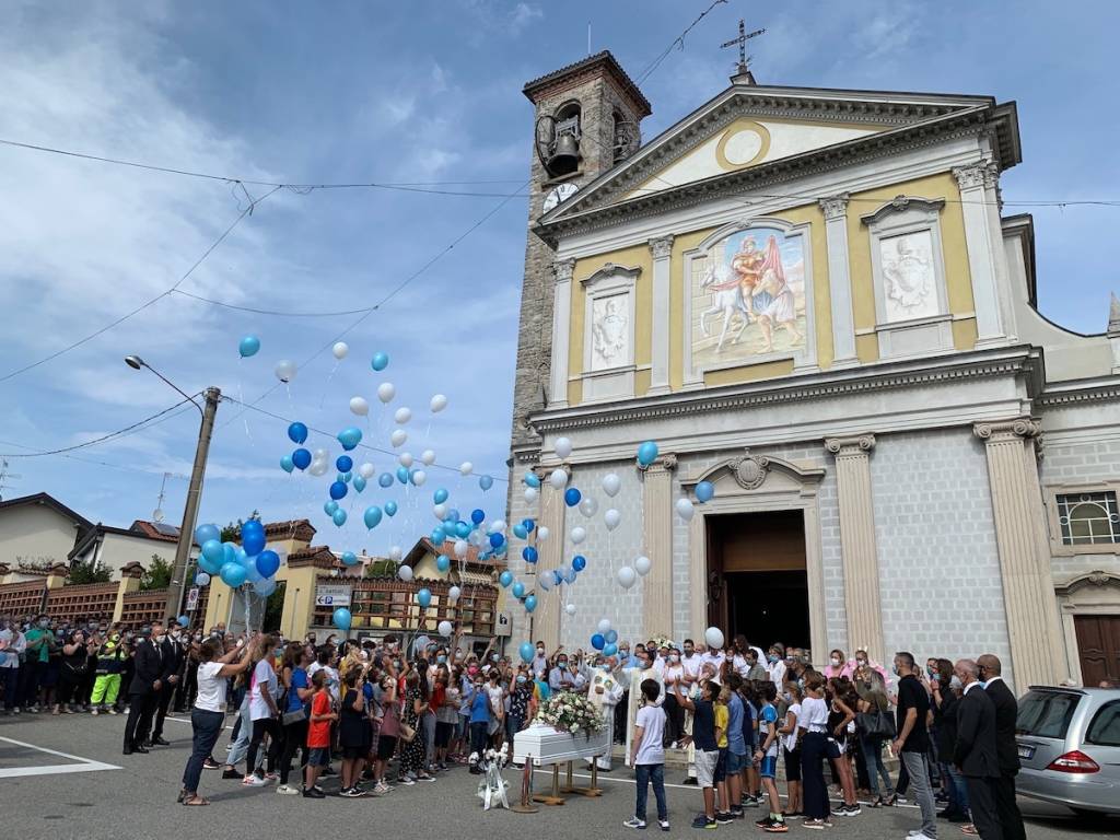 Besnate - I funerali di Alabama Guizzardi