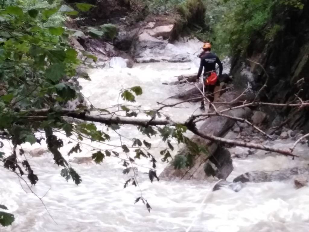 Le ricerche del disperso nel Molinera