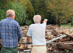 Alluvione a Luvinate, la situazione venerdì 25 settembre