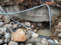 Alluvione a Luvinate, la situazione venerdì 25 settembre