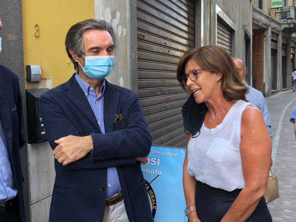 Attilio Fontana a Somma Lombardo