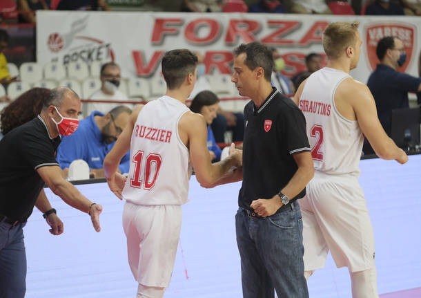 Supercoppa: Openjobmetis Varese - Germani Brescia 102-100