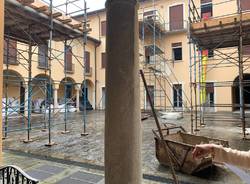 il cantiere della clinica Isber