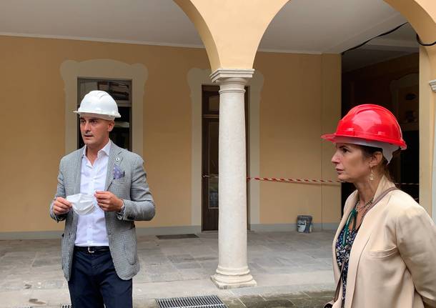 il cantiere della clinica Isber