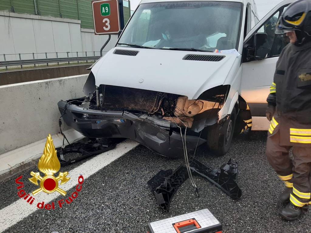 Incidente A9 Saronno