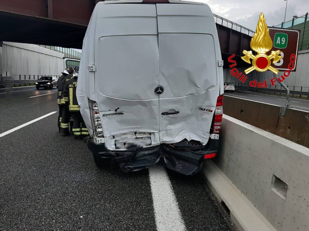 Incidente A9 Saronno