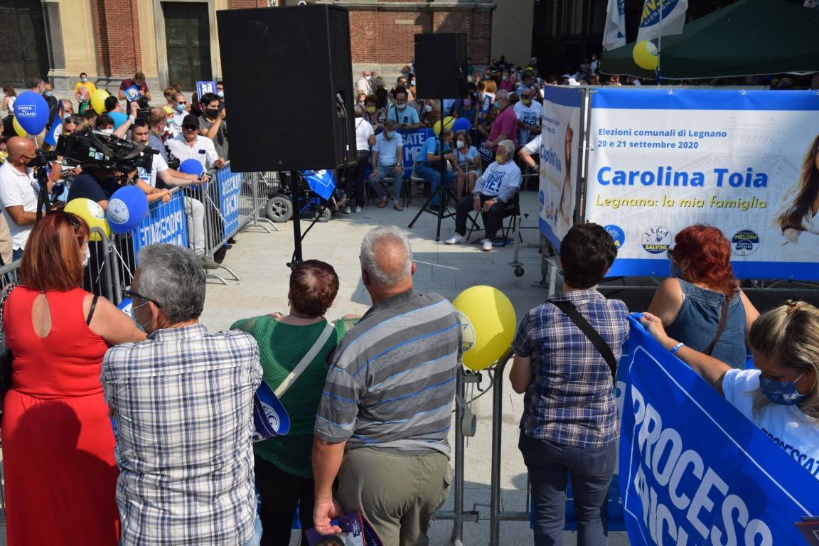 Matteo Salvini a Legnano