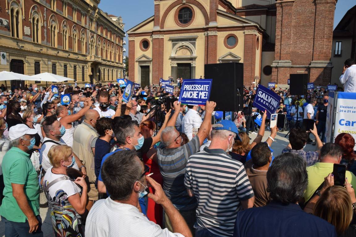 Matteo Salvini a Legnano