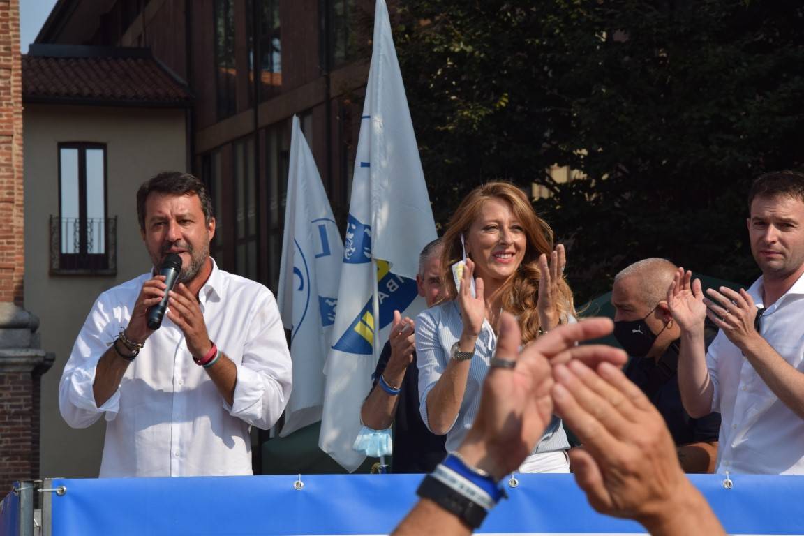 Matteo Salvini a Legnano