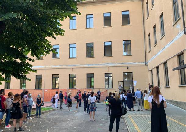 scuola tommaseo busto arsizio ripartenza