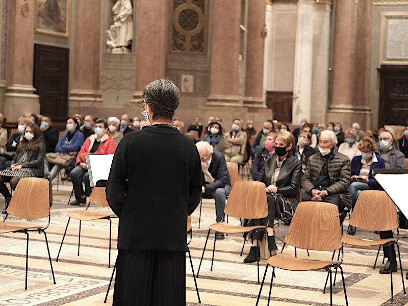 Canti gregoriani per ricordare don Alberto Dall'Orto