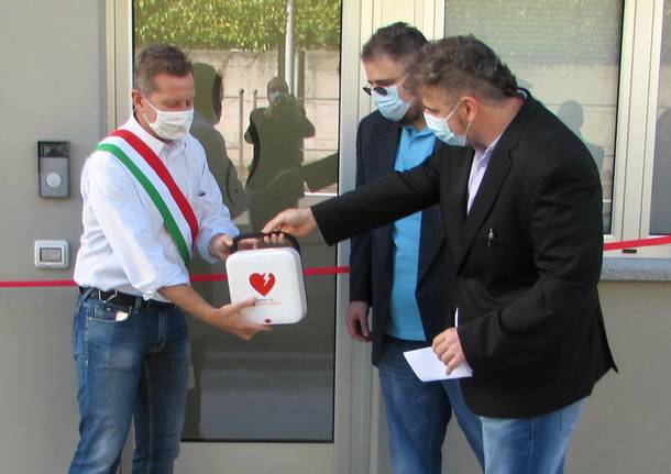 Cocquio Trevisago, un nuovo defibrillatore in paese