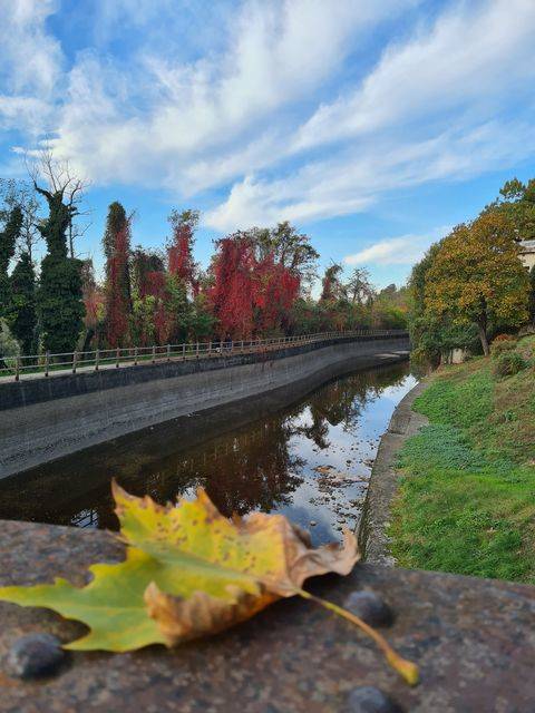 Tornavento vestita d\'autunno