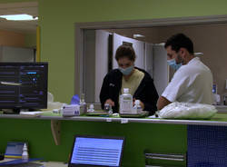 Il Covid Hub dell'ospedale di Varese