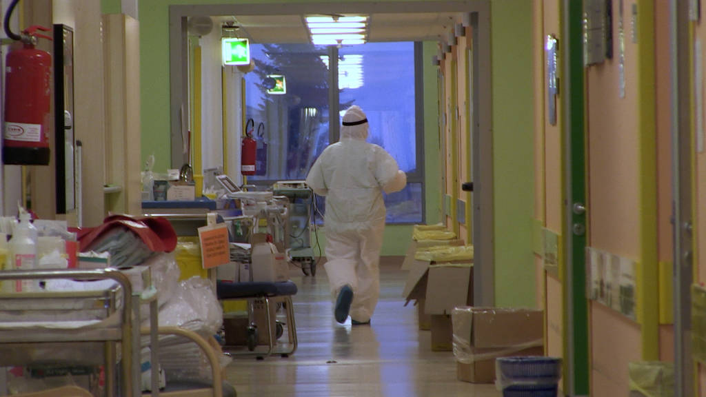 Il Covid Hub dell'ospedale di Varese
