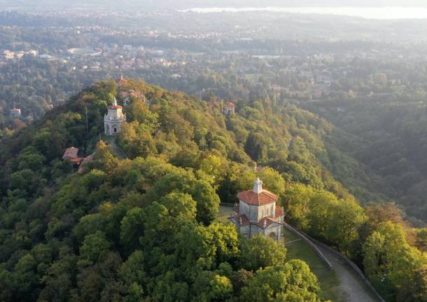 Il Sacro Monte visto dall'alto