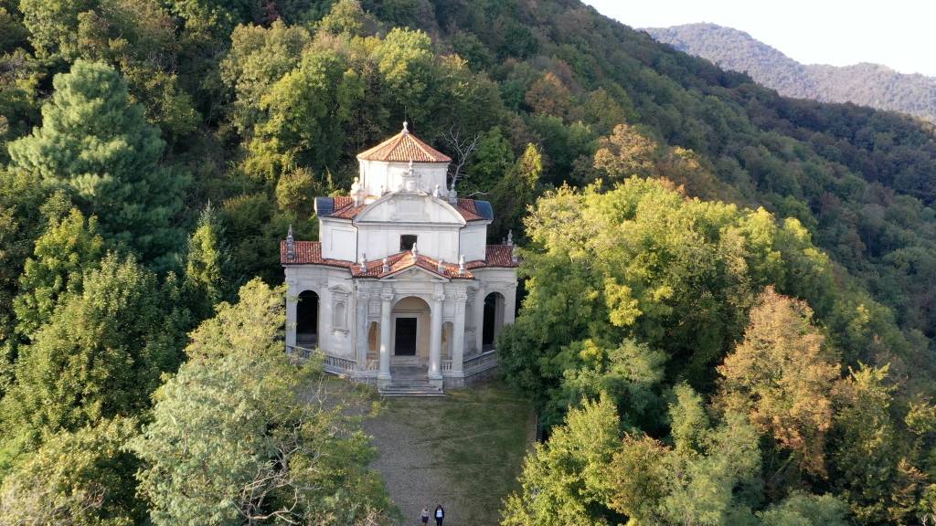 Il Sacro Monte visto dall'alto