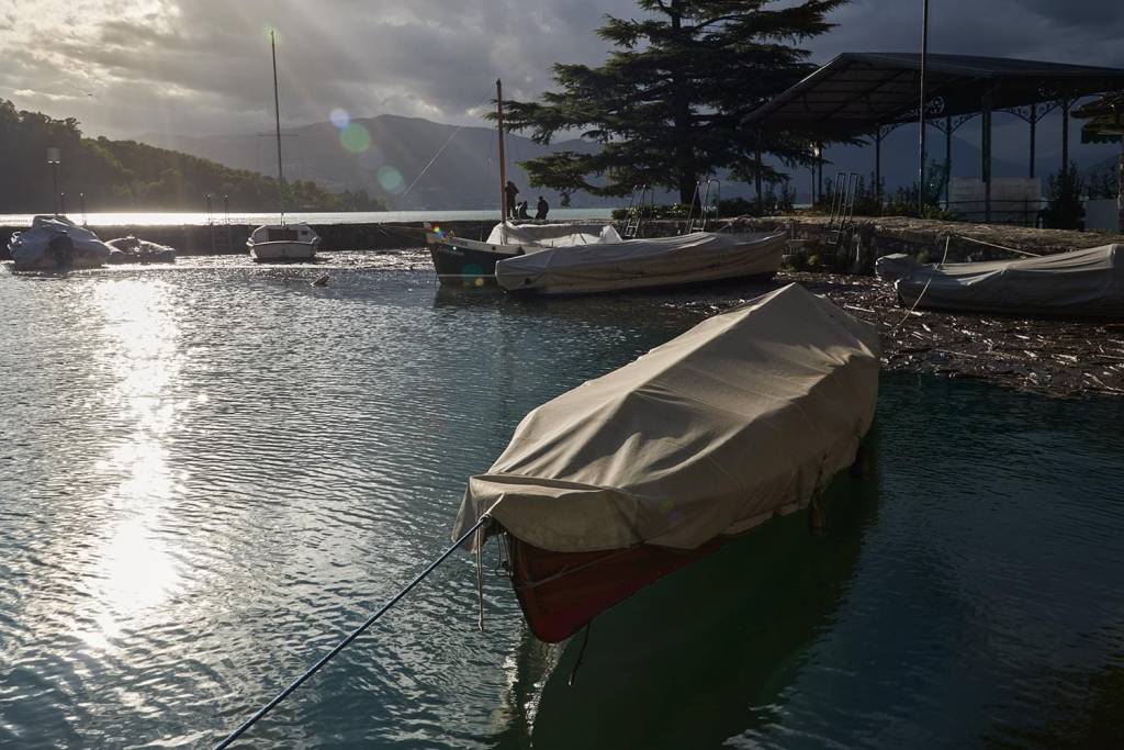 Laveno Massimo zanderin barca