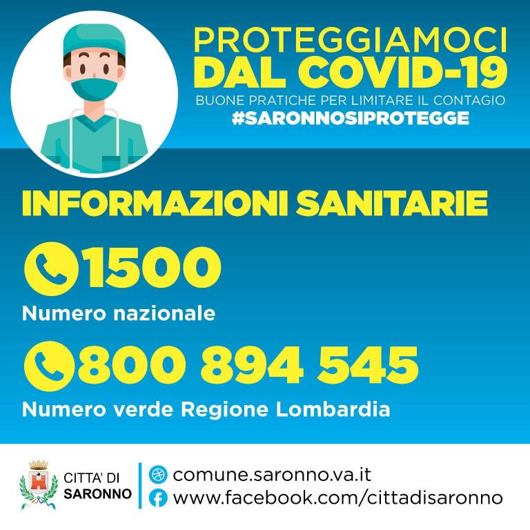 Saronno, la campagna anti Covid arriva in città