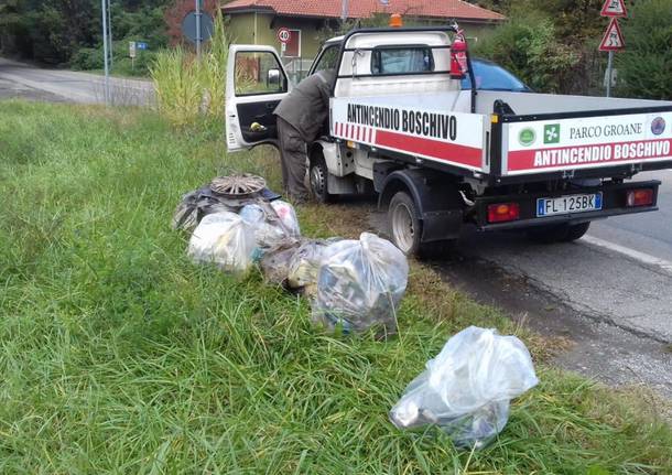 Volontari all’opera al Parco delle Groane