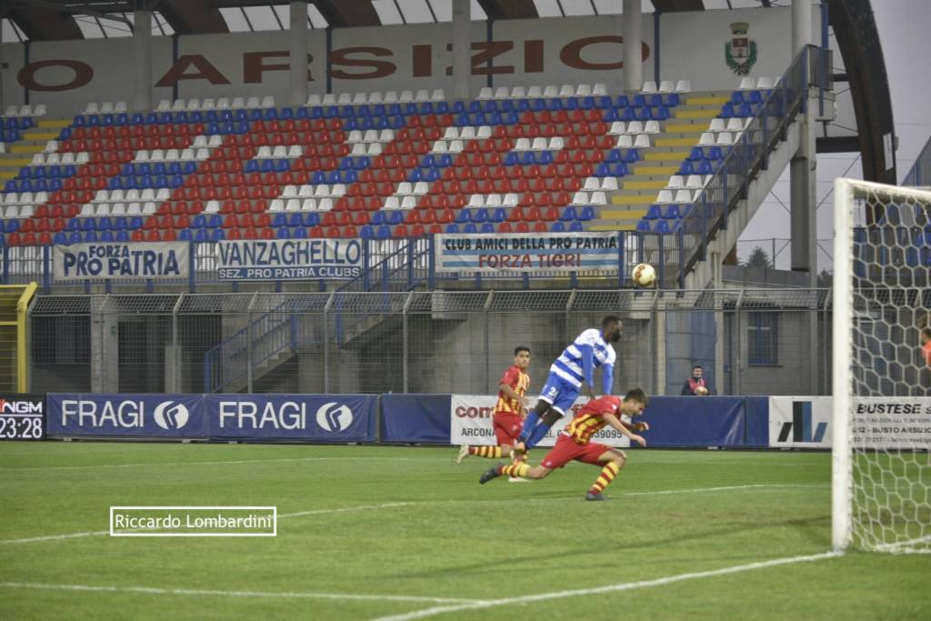 Calcio, Pro Patria - Albinoleffe 1-2