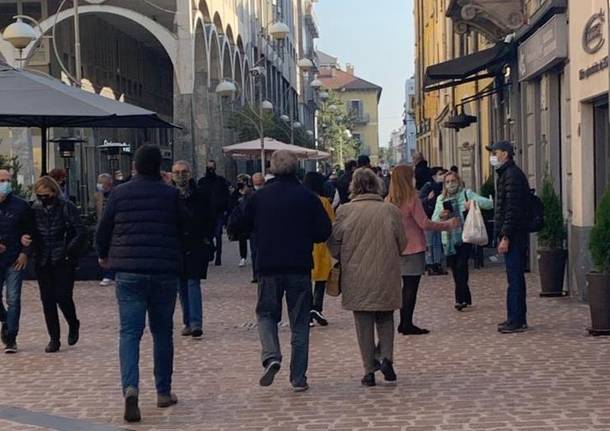 centro busto arsizio 5 novembre 2020 