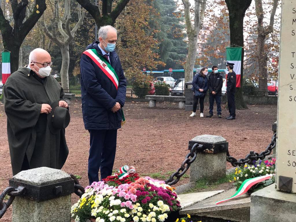 IV Novembre, la commemorazione a Saronno