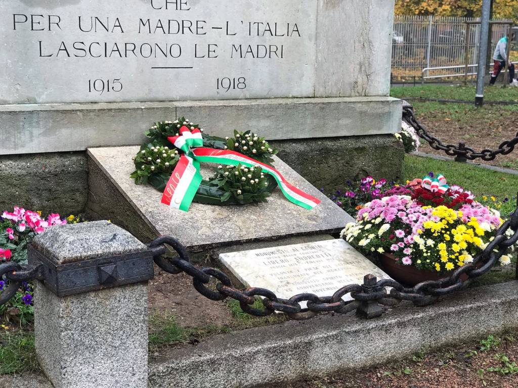 IV Novembre, la commemorazione a Saronno