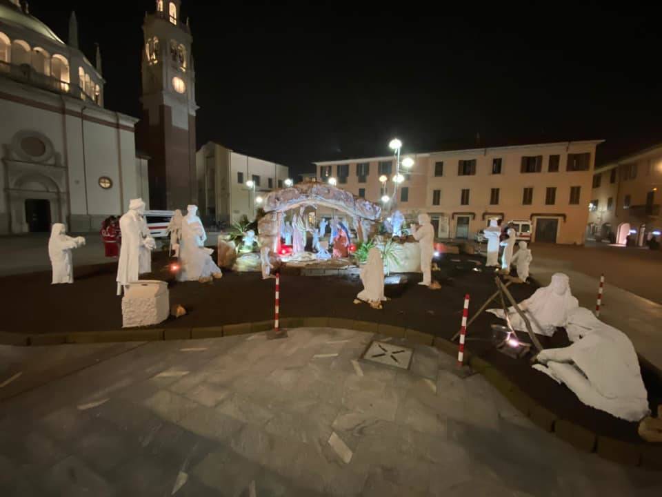 Presepe piazza Santa Maria