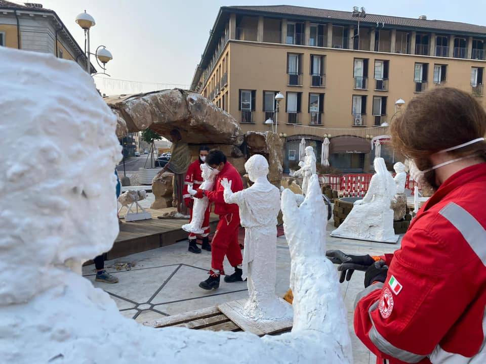 Presepe piazza Santa Maria