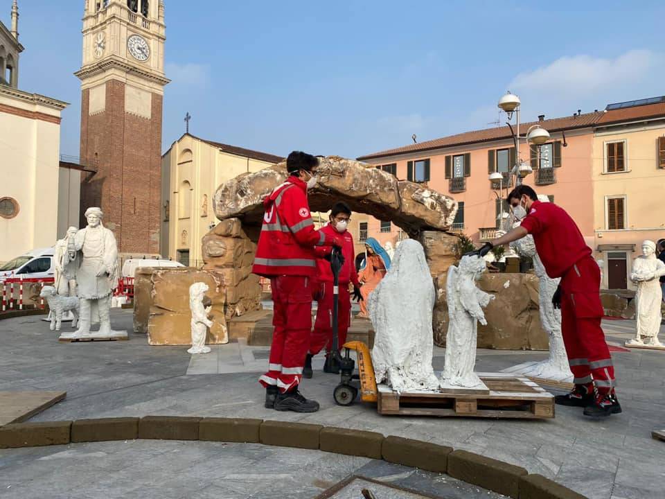 Presepe piazza Santa Maria