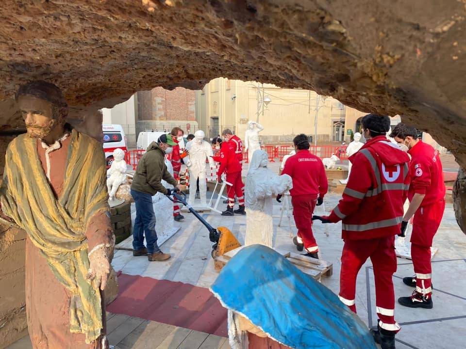 Presepe piazza Santa Maria