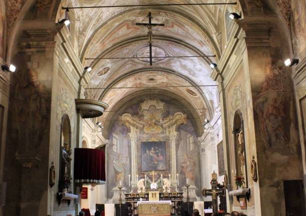 Chiesa S.Ambrogio a Legnano, seconda fase del restauro