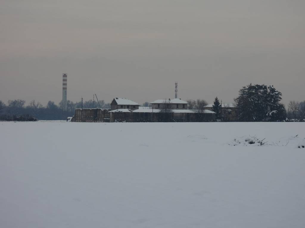 Con la neve il Parco dei Mughetti si veste di bianco 