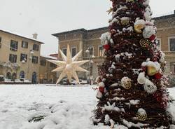 Il fascino della neve a Busto Arsizio