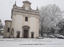 La neve a Varese, da piazza Monte Grappa al Sacro Monte