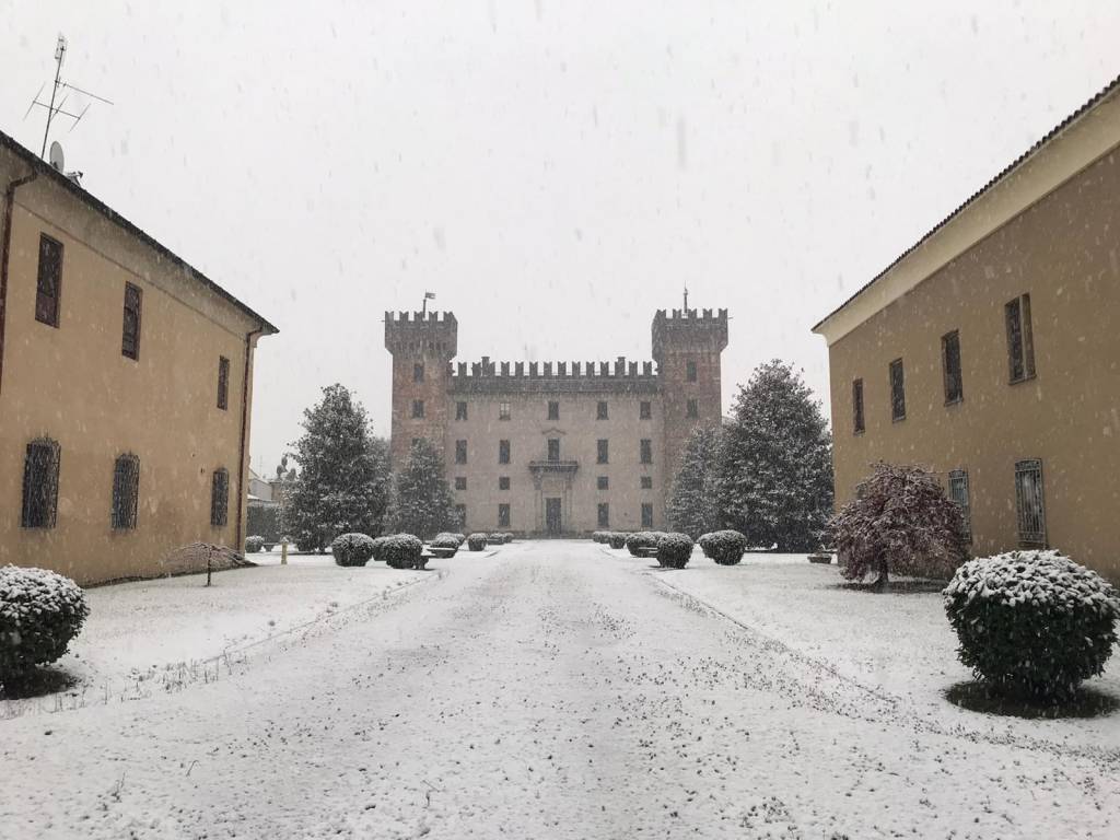 La neve sul Saronnese 