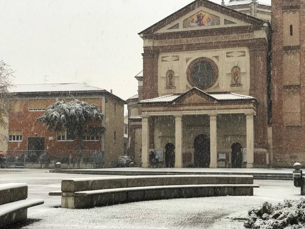 La neve sul Saronnese 