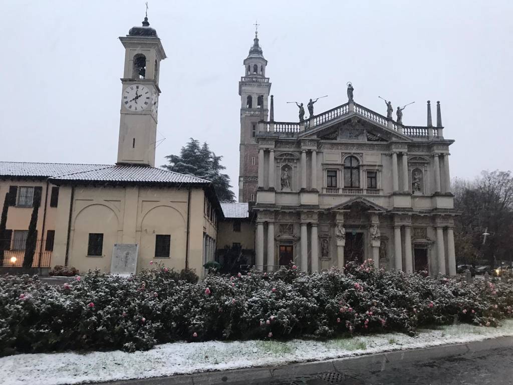 La neve sul Saronnese 