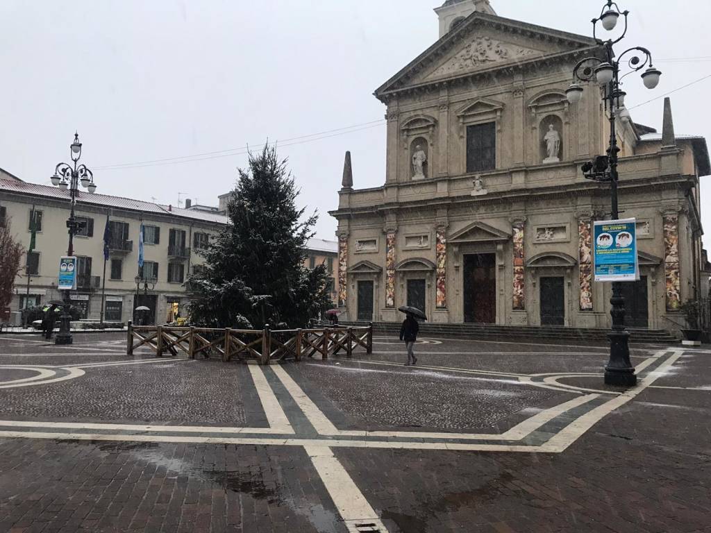 La neve sul Saronnese 