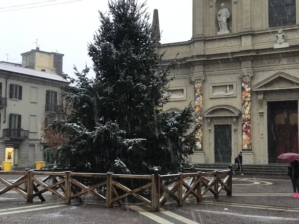 La neve sul Saronnese 