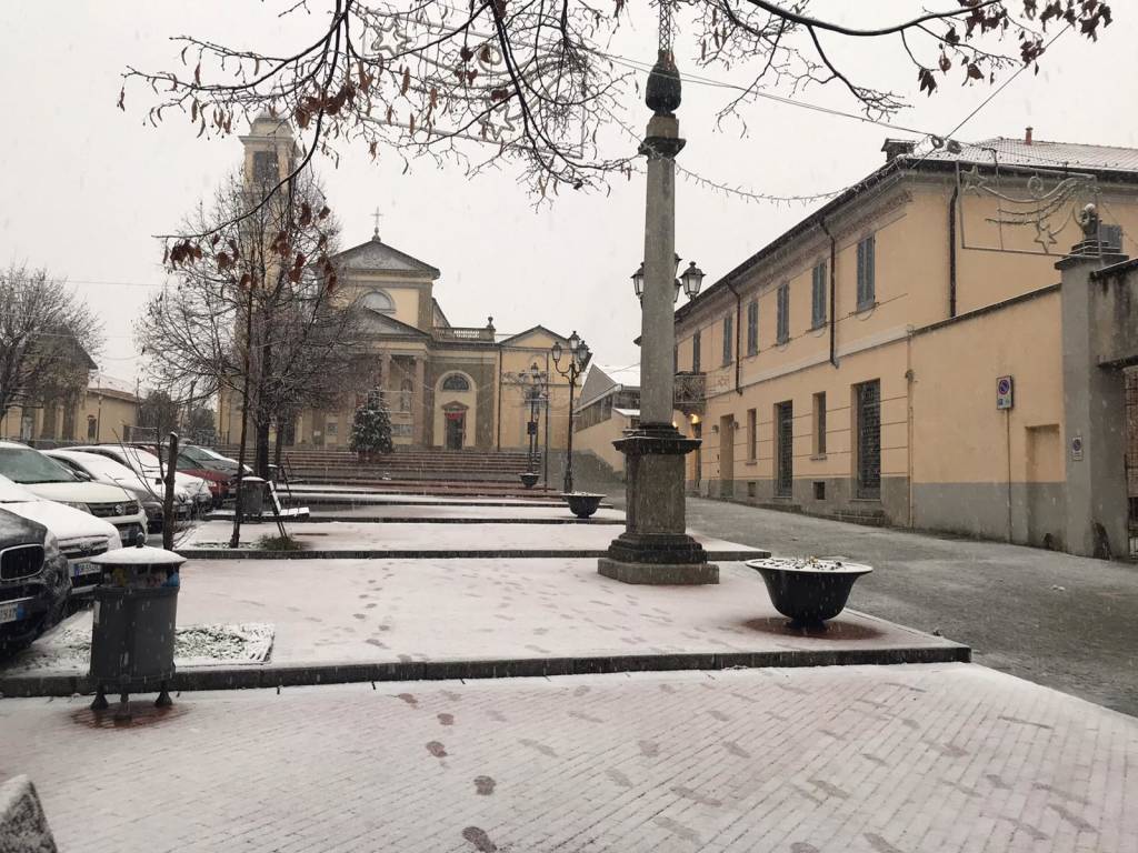 La neve sul Saronnese 