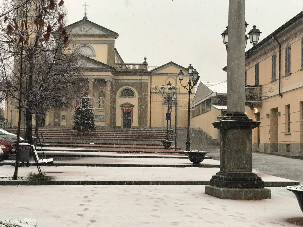 La neve sul Saronnese 