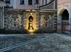 Limbiate, Villa Mella risplende di nuova luce: un tricolore illumina lo storico edificio
