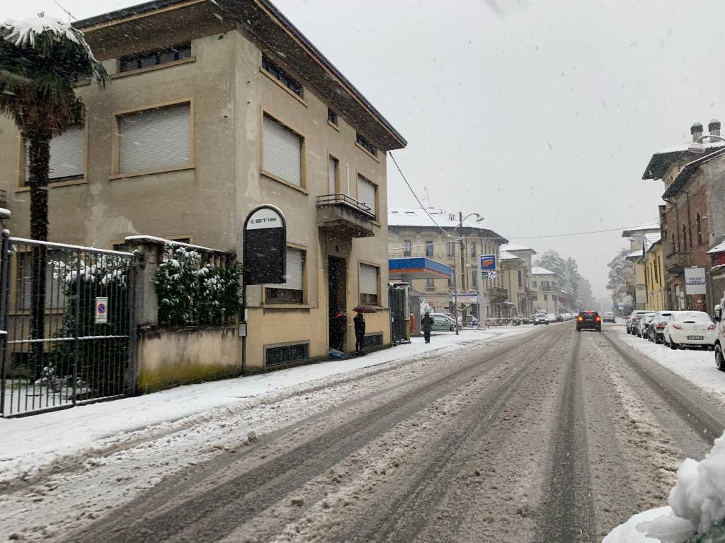 Neve Busto Arsizio castellanza