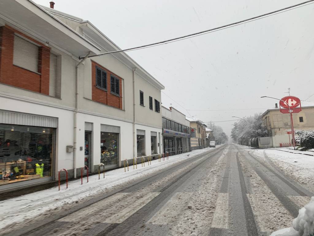 Neve Busto Arsizio castellanza