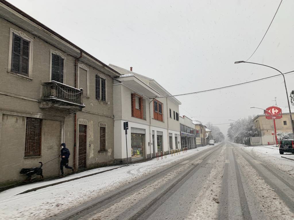 Neve Busto Arsizio castellanza