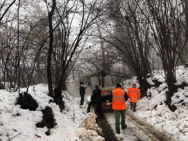 neve caravate protezione civile