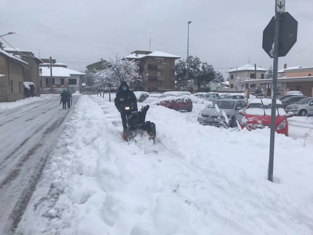 Nevicata 28 dicembre Legnano e Alto Milanese